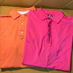 Lot of 2 Footjoy Golf Polos Men’s XL